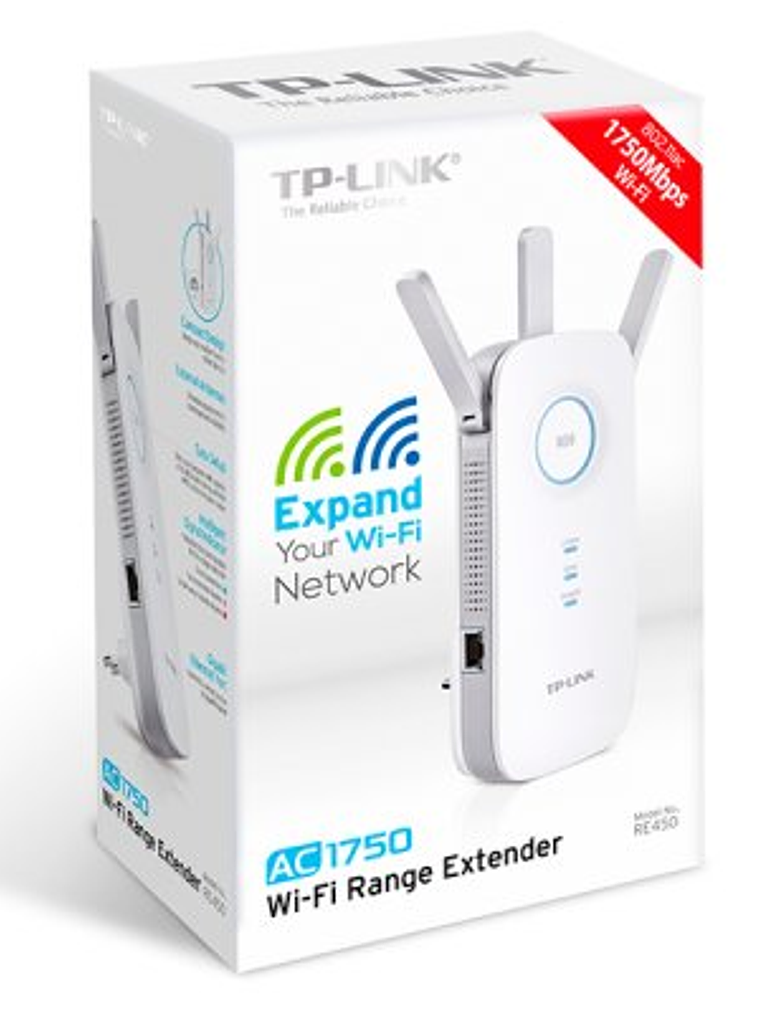 TP-LINK RE450 Repetidor WiFi Dual AC1750 2