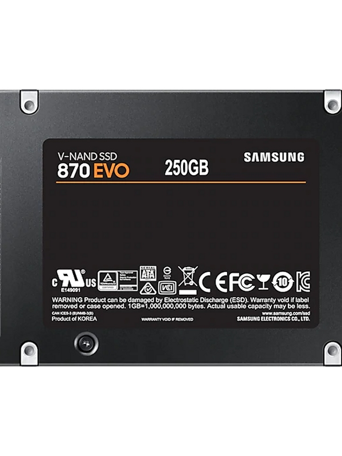 Samsung 870 Evo SSD 250GB 2.5