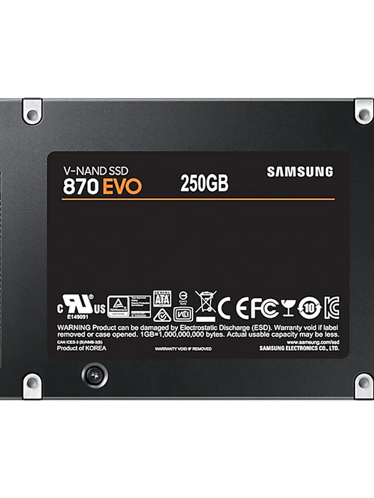 Samsung 870 Evo SSD 250GB 2.5