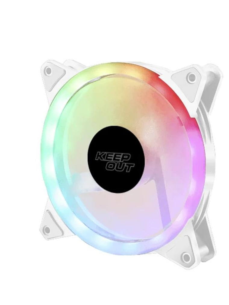 Keep Out Ventilador XFC-120SRW WHITE 5V 1