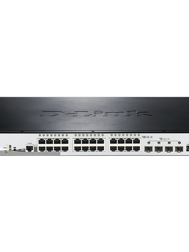 D-Link DGS-1510-28XMP/E Switch L2 24xGB PoE 4x10Gb 1