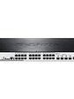D-Link DGS-1510-28XMP/E Switch L2 24xGB PoE 4x10Gb - Miniatura 1