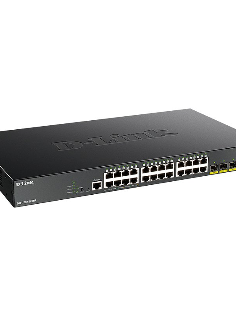 D-Link DGS-1250-28XMP/E Switch 24xGb PoE 4x10Gb 2