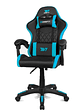 DRIFT Silla Gaming DR35 Negra-Azul - Miniatura 1