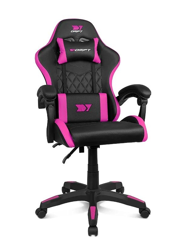 DRIFT Silla Gaming DR35 Negra-fucsia 1