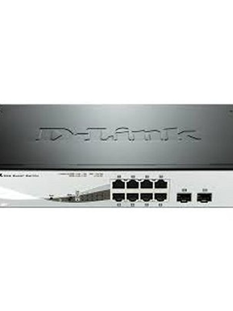 D-Link DGS-1210-08P/E Switch 8xGB PoE 2xSFP 1