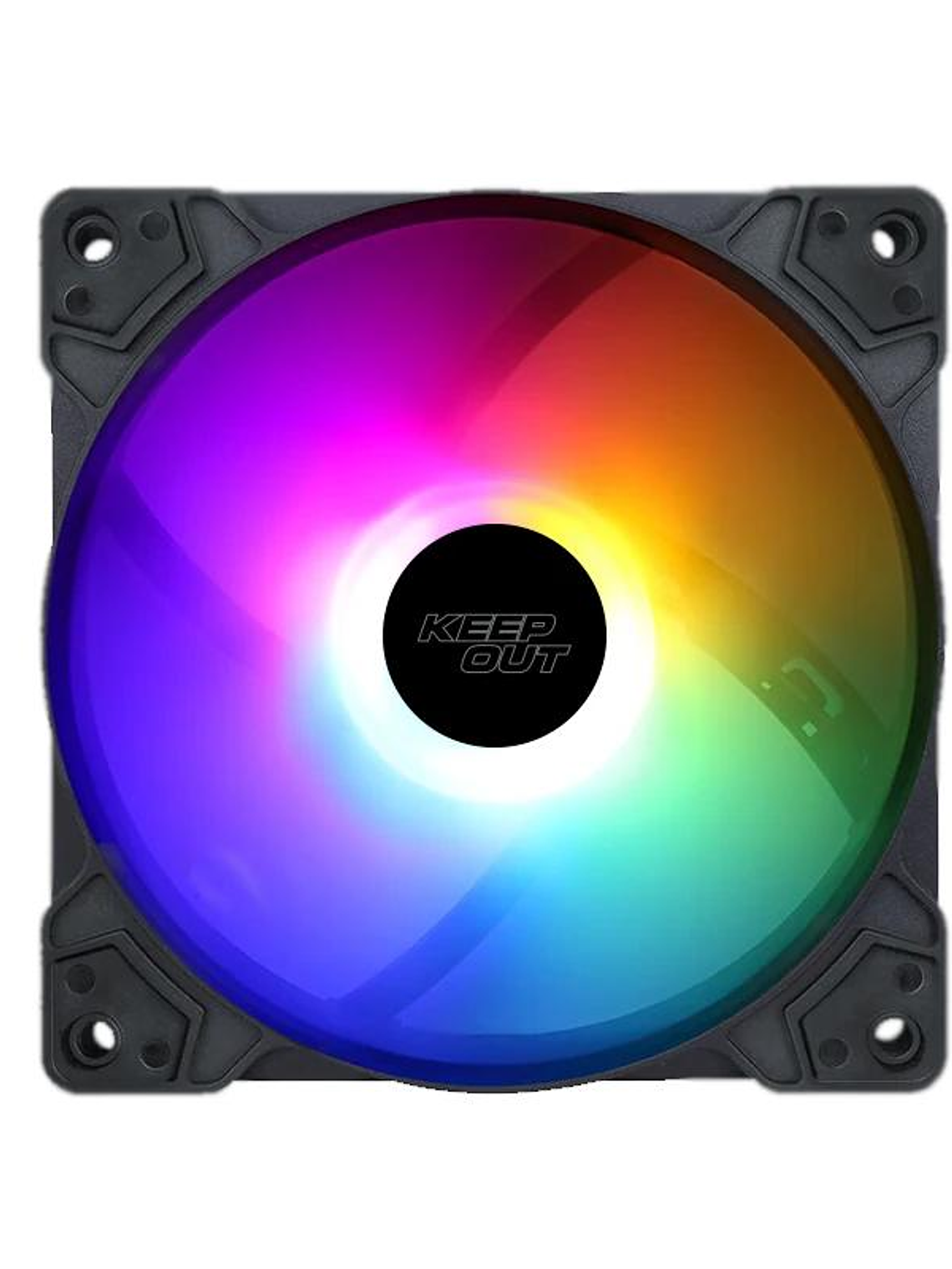 Keep Out Ventilador Caja XFC-120F Black 3