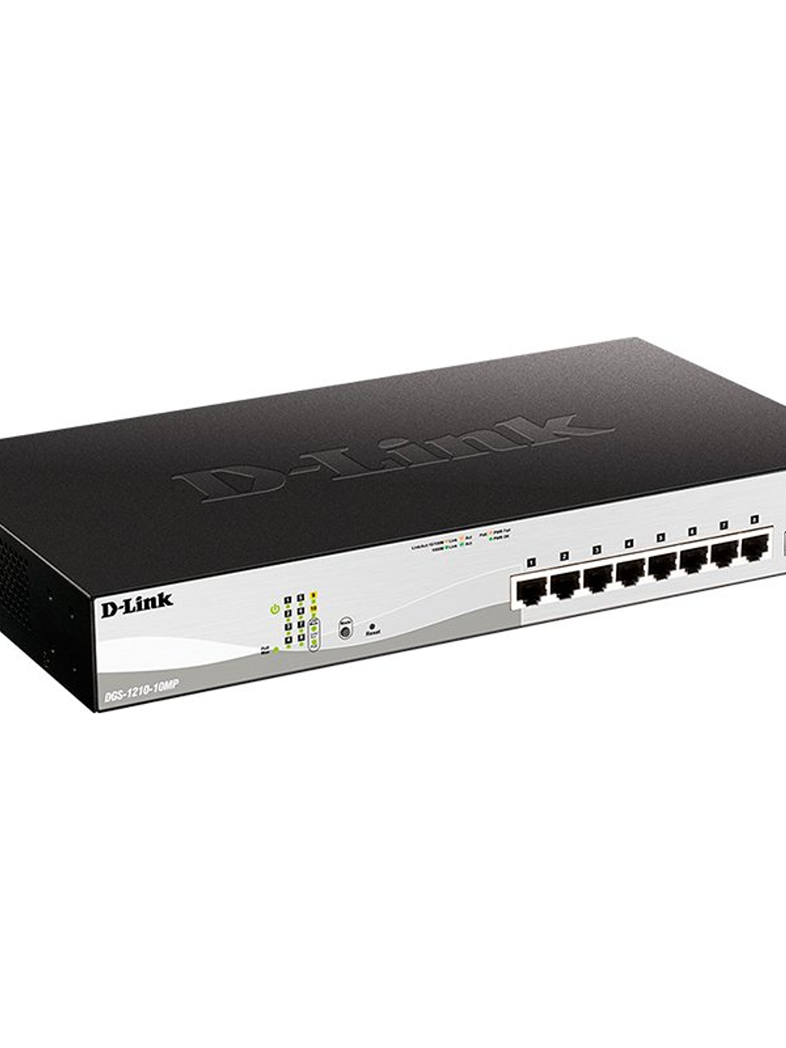 D-Link DGS-1210-10MP/E Switch 10Gb PoE+ 2xSFP 130W 2
