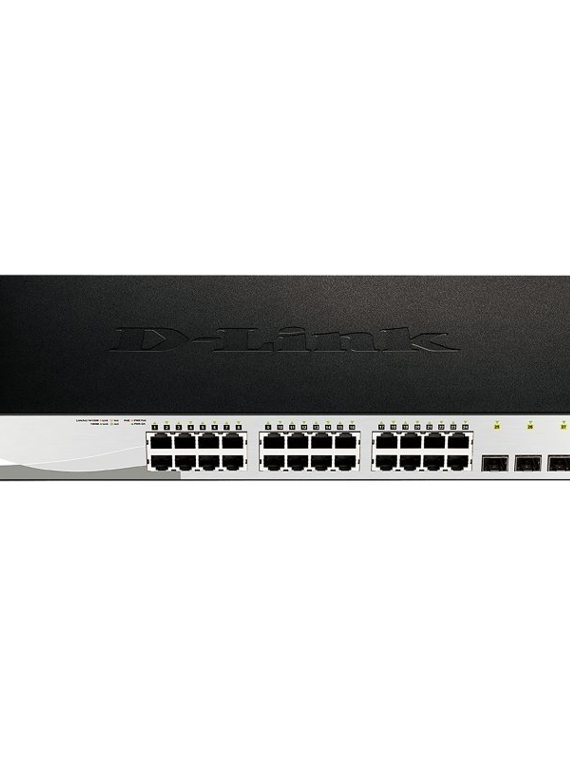 D-Link DGS-1210-28MP/E Switch 24xGb PoE+ 4xSFP Com 1