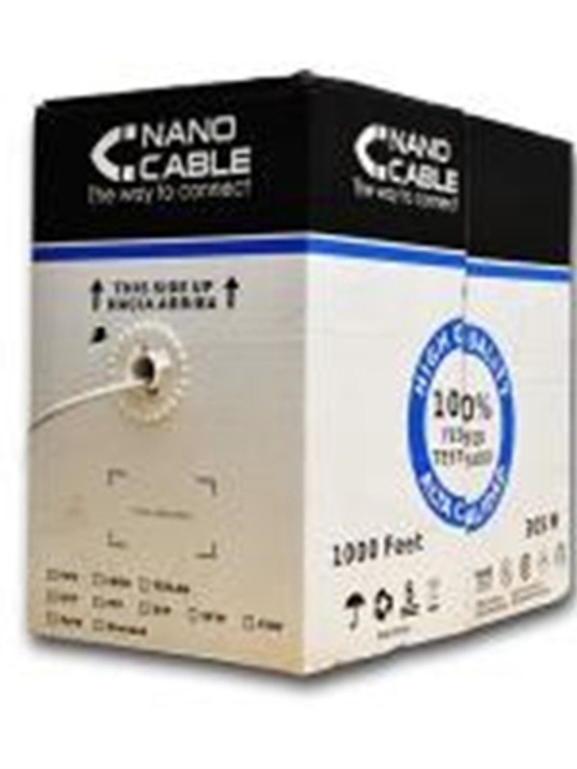 Nanocable Bobina Cable RJ45 CAT6 FTP 305 M Cobre 1