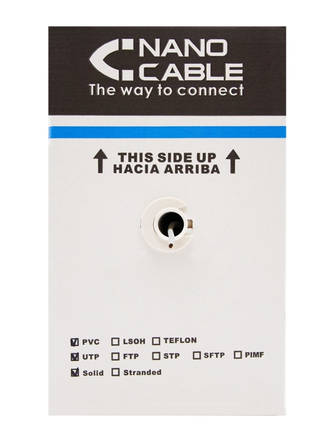 Nanocable Bobina  RJ45 CAT5E UTP Flexible 305Mts 2