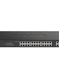 D-Link DGS-1100-26MPV2/E Switch 24xPoE+ 2xSFP Comb - Miniatura 1