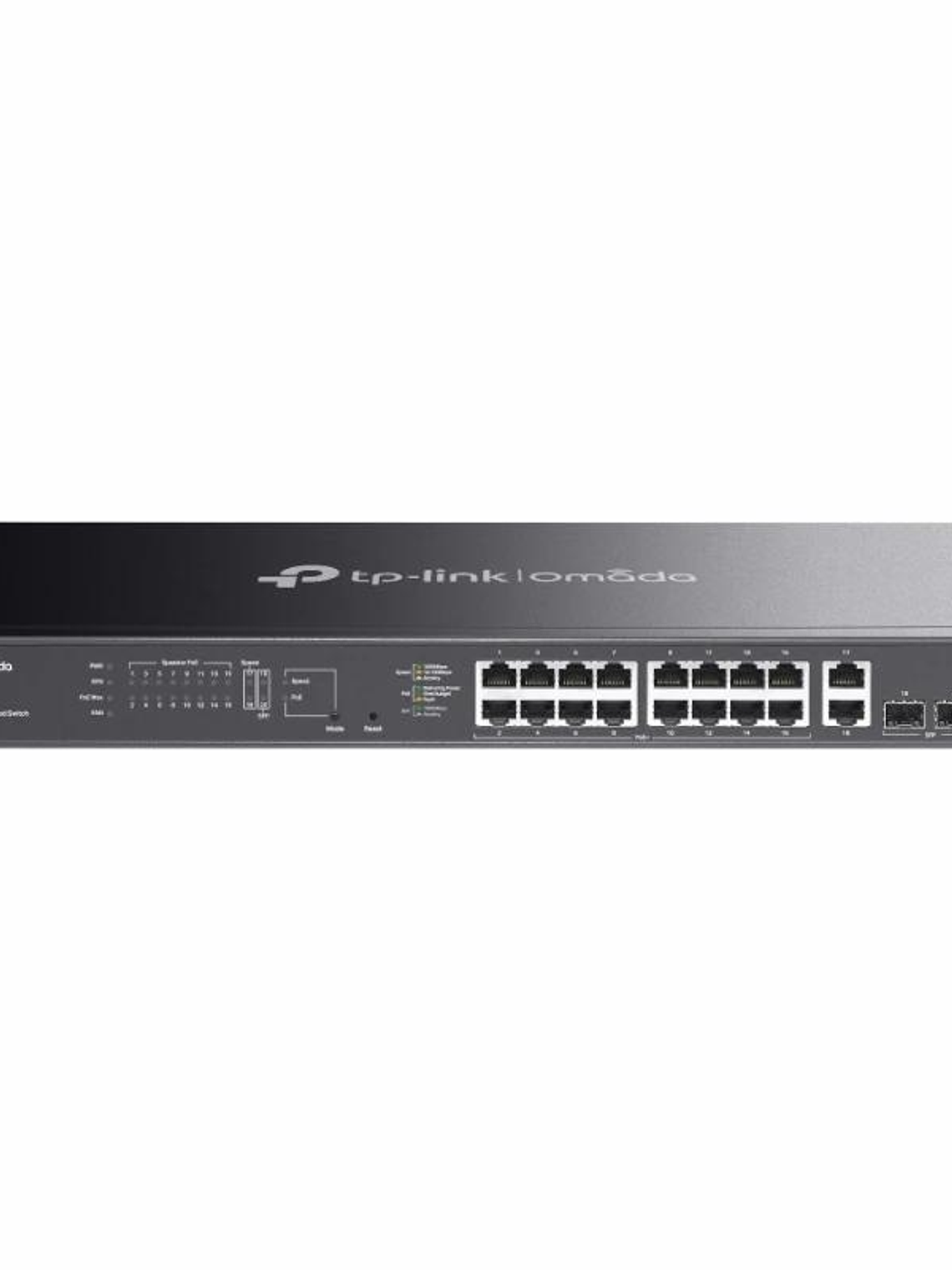 TP-Link ES220GMP Switch 16xG PoE+ 2xG 2xSFP 250W 1
