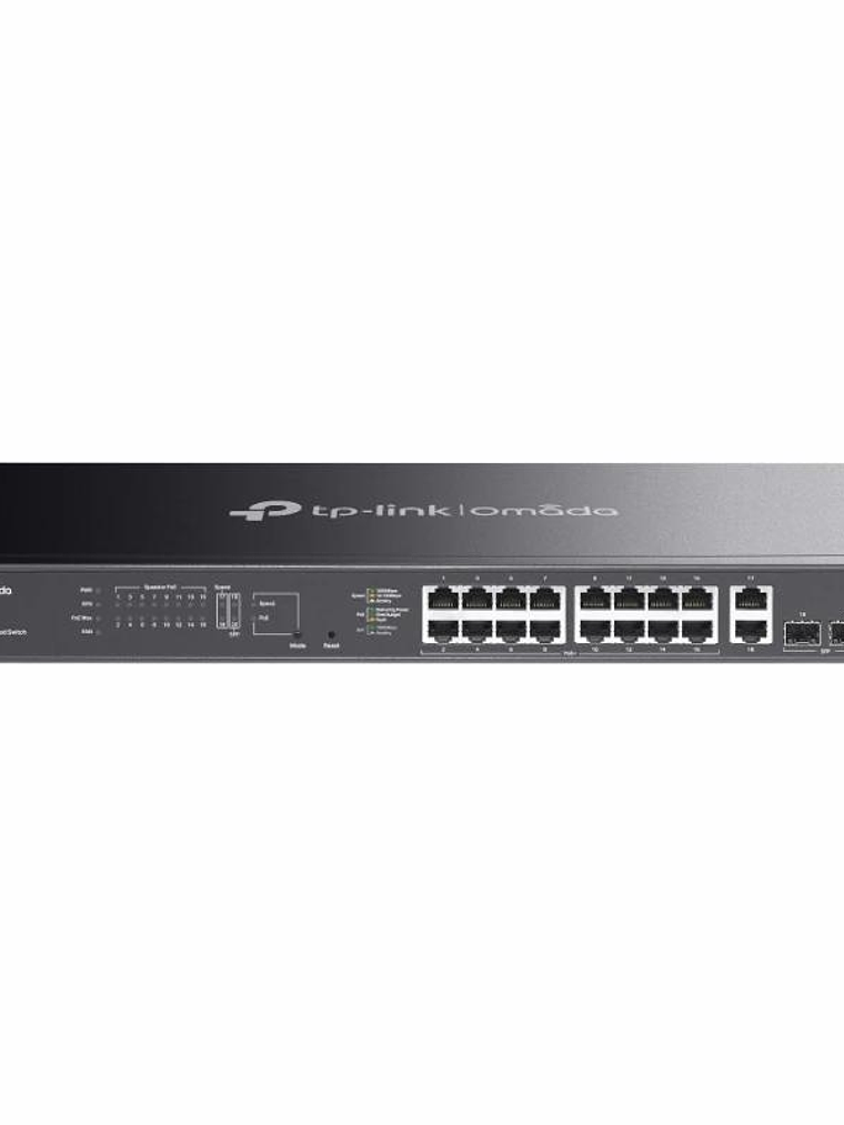 TP-Link ES220GMP Switch 16xG PoE+ 2xG 2xSFP 250W 1