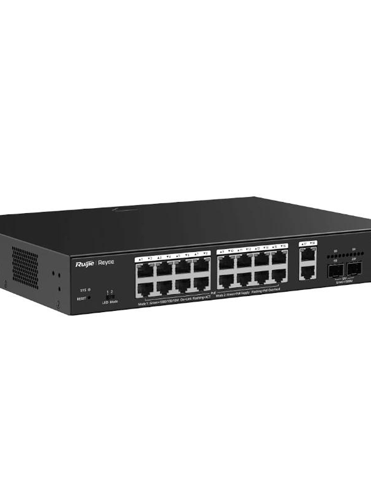 Reyee ES220GS-LP Switch 18xGbE (16 PoE) 130W 2xSFP 2