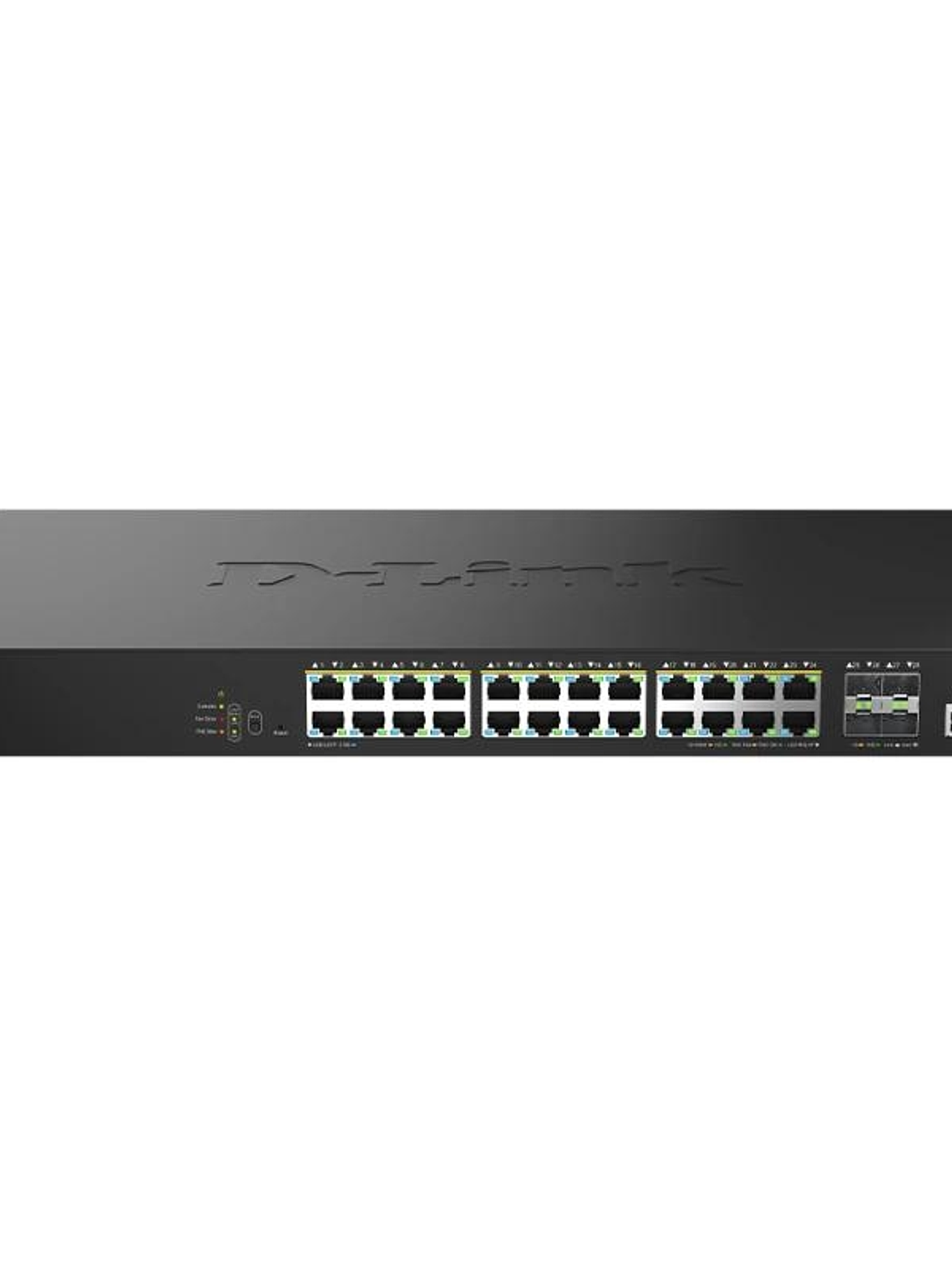 D-Link DMS-1250-28P/E Switch 24mG PoE 4x10 SFP+ 1