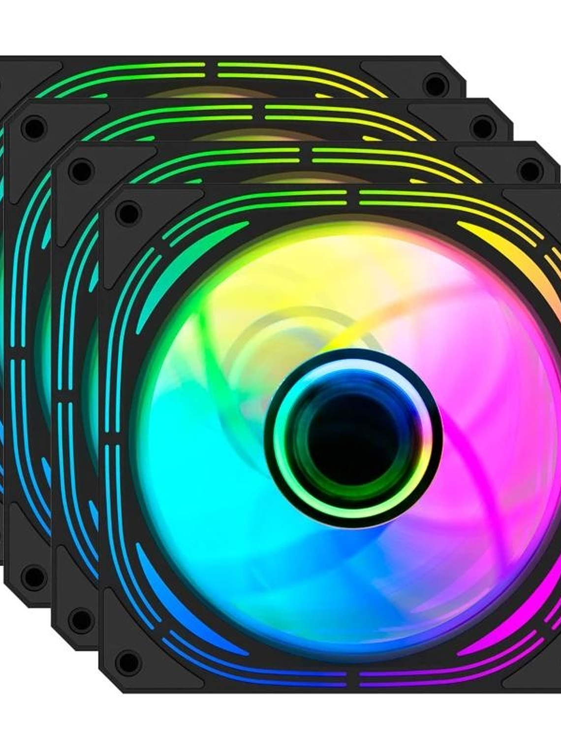 Coolbox KIT 4 Vent.12cm ARGB Infinity Pro 1