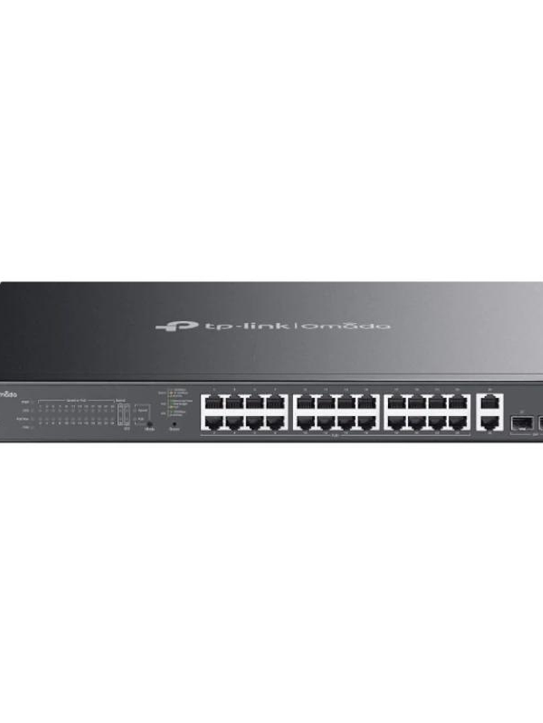 TP-Link ES228GMP Switch 24xPoE+ 2xGb 2xSFP 384W 1