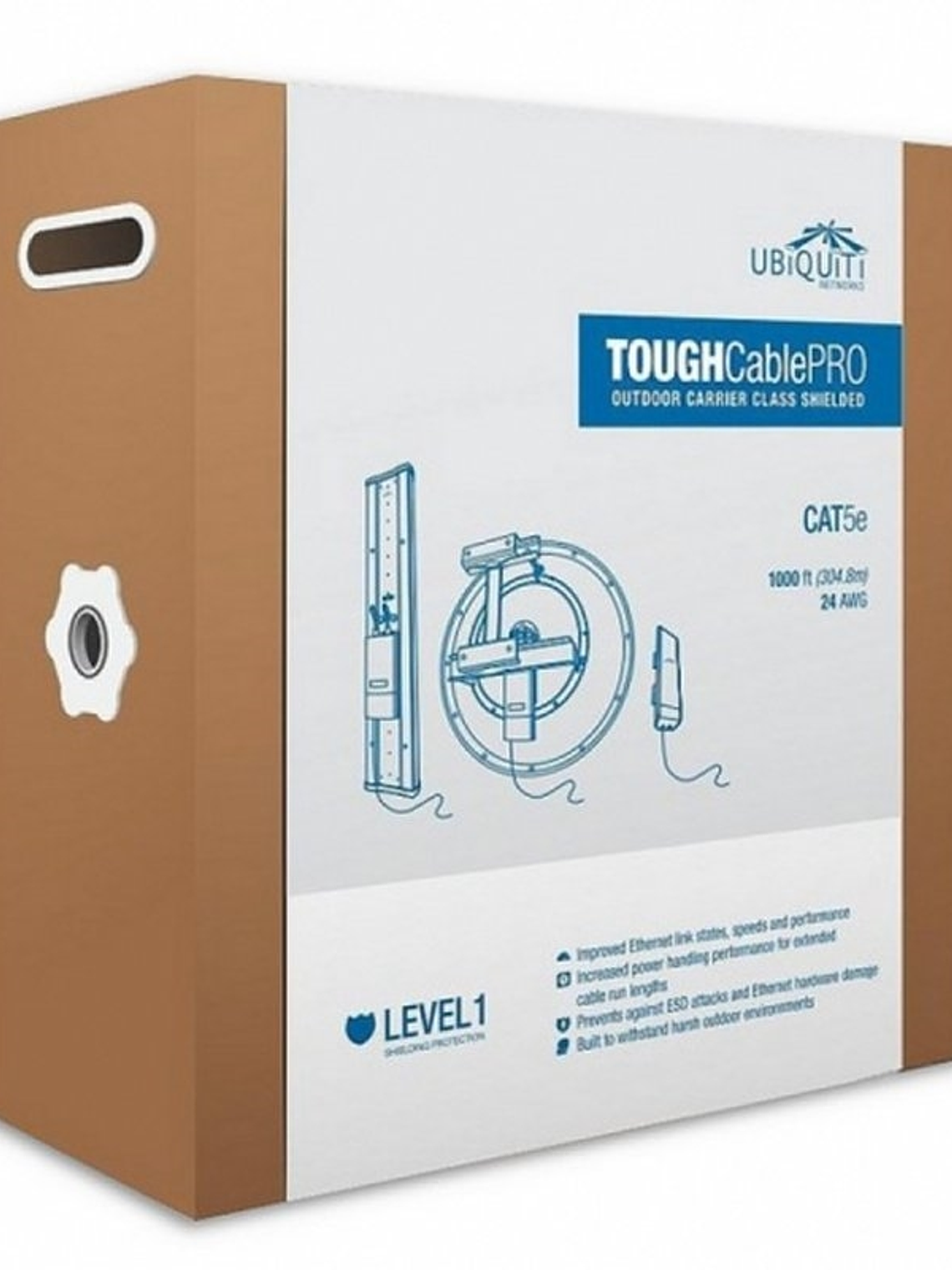 Ubiquiti TC-PRO 5e Blindado Level 1 305Mts 1