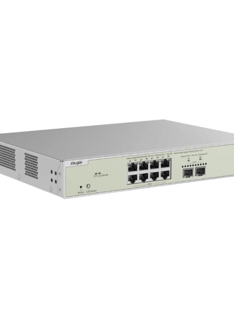 Reyee NBS3300-8MG2XS-P L2 8xmG PoE 2xSFP+ 240W 2