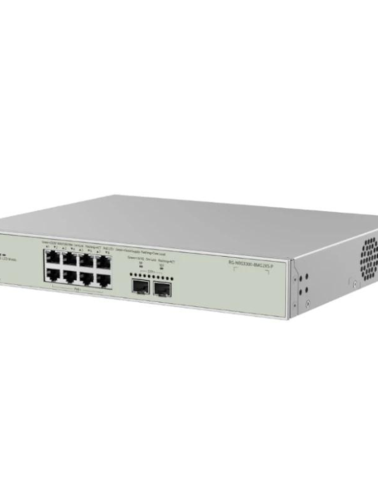 Reyee NBS3300-8MG2XS-P L2 8xmG PoE 2xSFP+ 240W 3