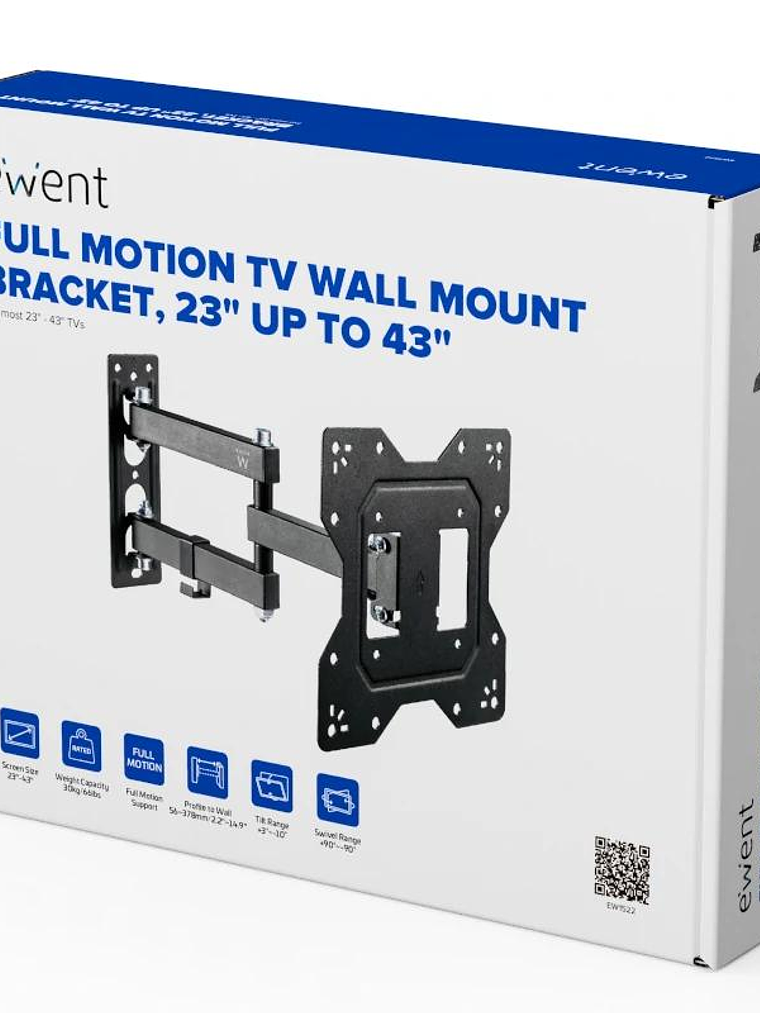 EWENT EW1522 Soporte pared TV ext 3 pivot,23 - 42