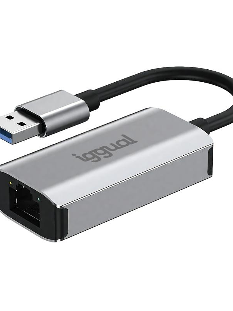 iggual Adaptador USB-A 3.0 a RJ45 Gigabit 1