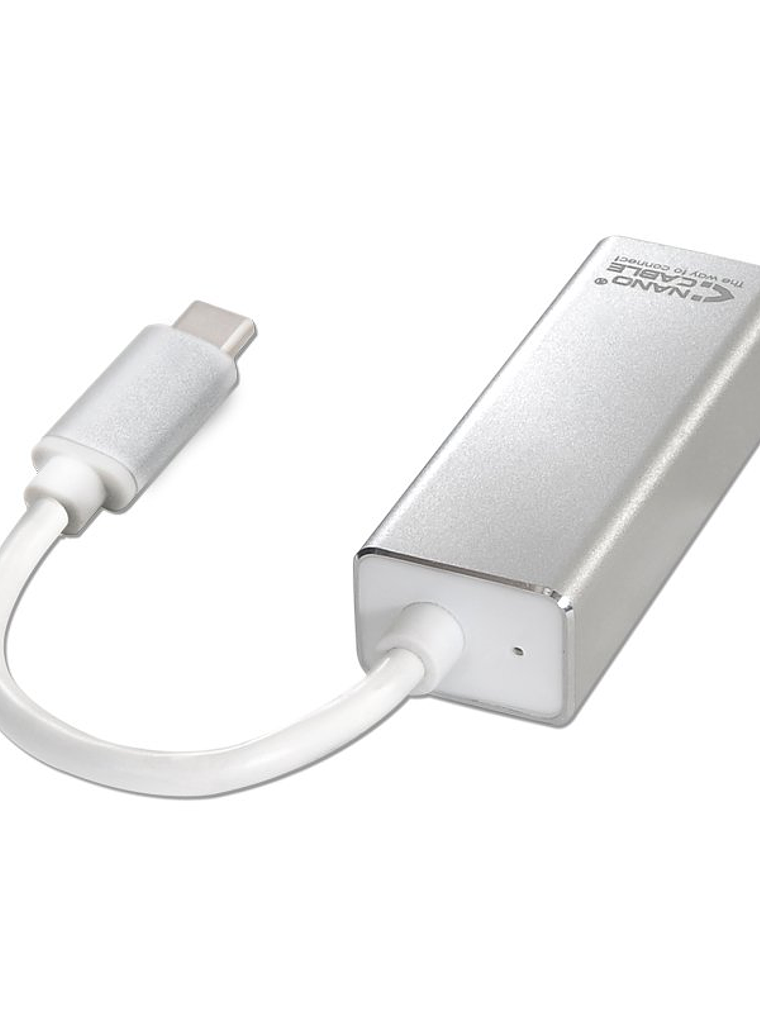 Nanocable Conversor USB 3.0 C Ethernet Gigabit 2