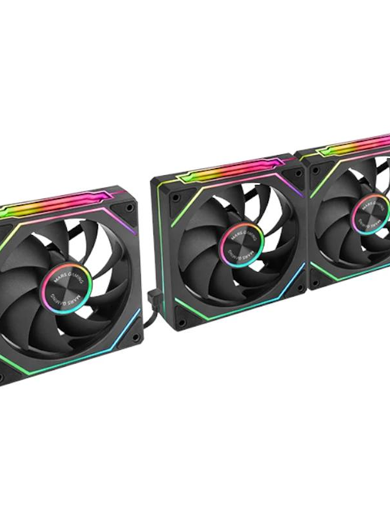 MARS GAMING KIT VENTIL. 3EN1 120MM ARGB 3