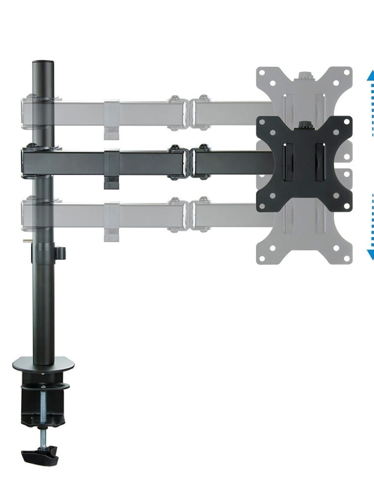 Tooq DB1032TN-B Soporte Monitor Mesa 1Brazo 13-32