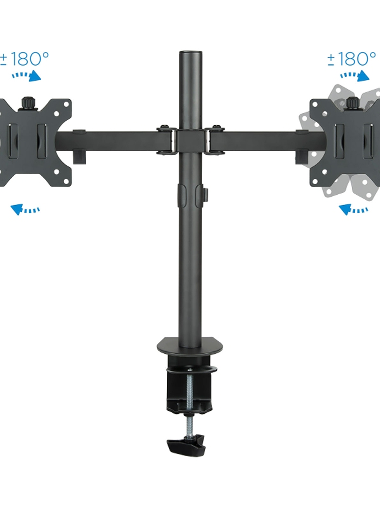 Tooq DB1232TN-B Soporte Monitor Mesa 2Brazos 13-32 3