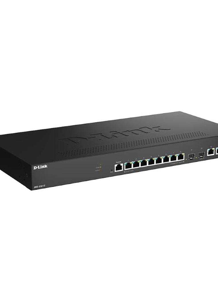 D-Link DMS-1250-12/E Switch 8x2.5mG 2x5mG 2xSFP+ 2