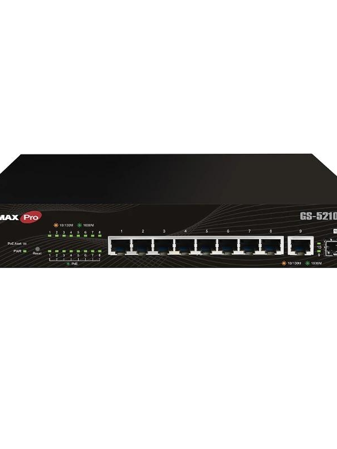 Edimax GS-5210PLG Switch 10xGbE LR PoE+ (1xSFP) 1