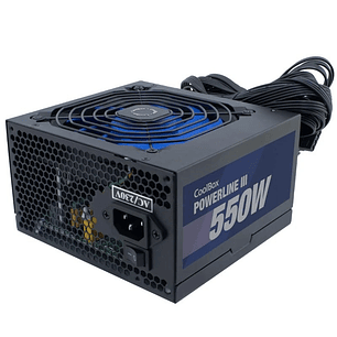COOLBOX Fuente Alimentac. ATX POWERLINE III 550W