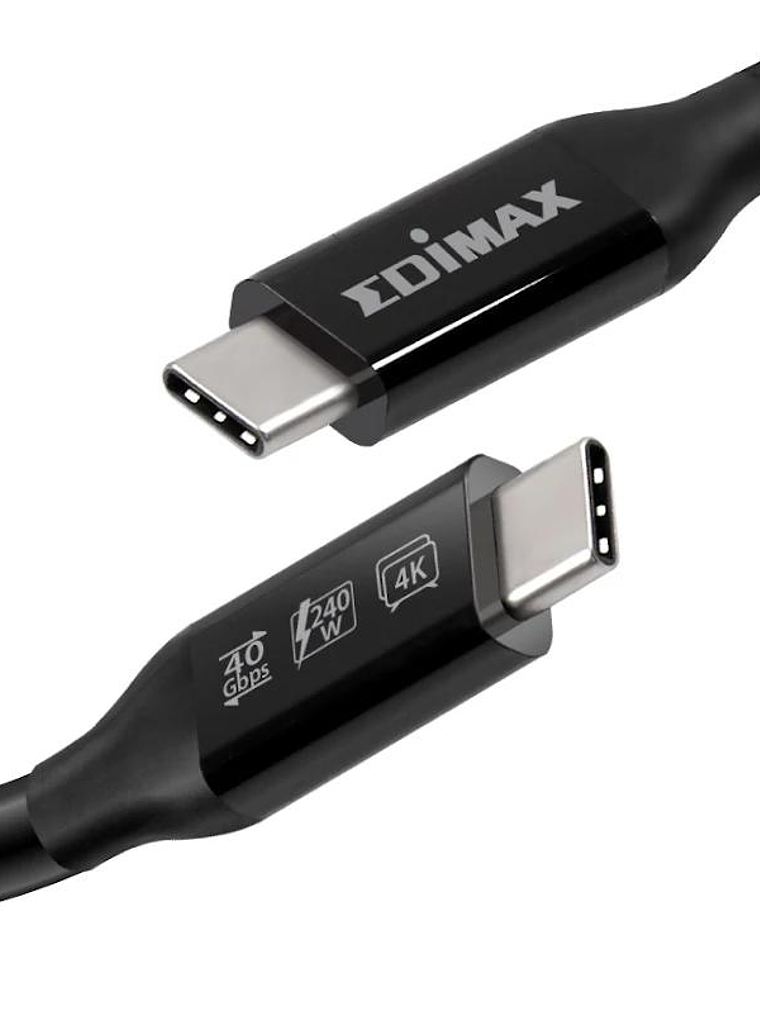 Edimax UC4-005TB USB4 THB3 40Gb Cable 0,5m USBC-US 3