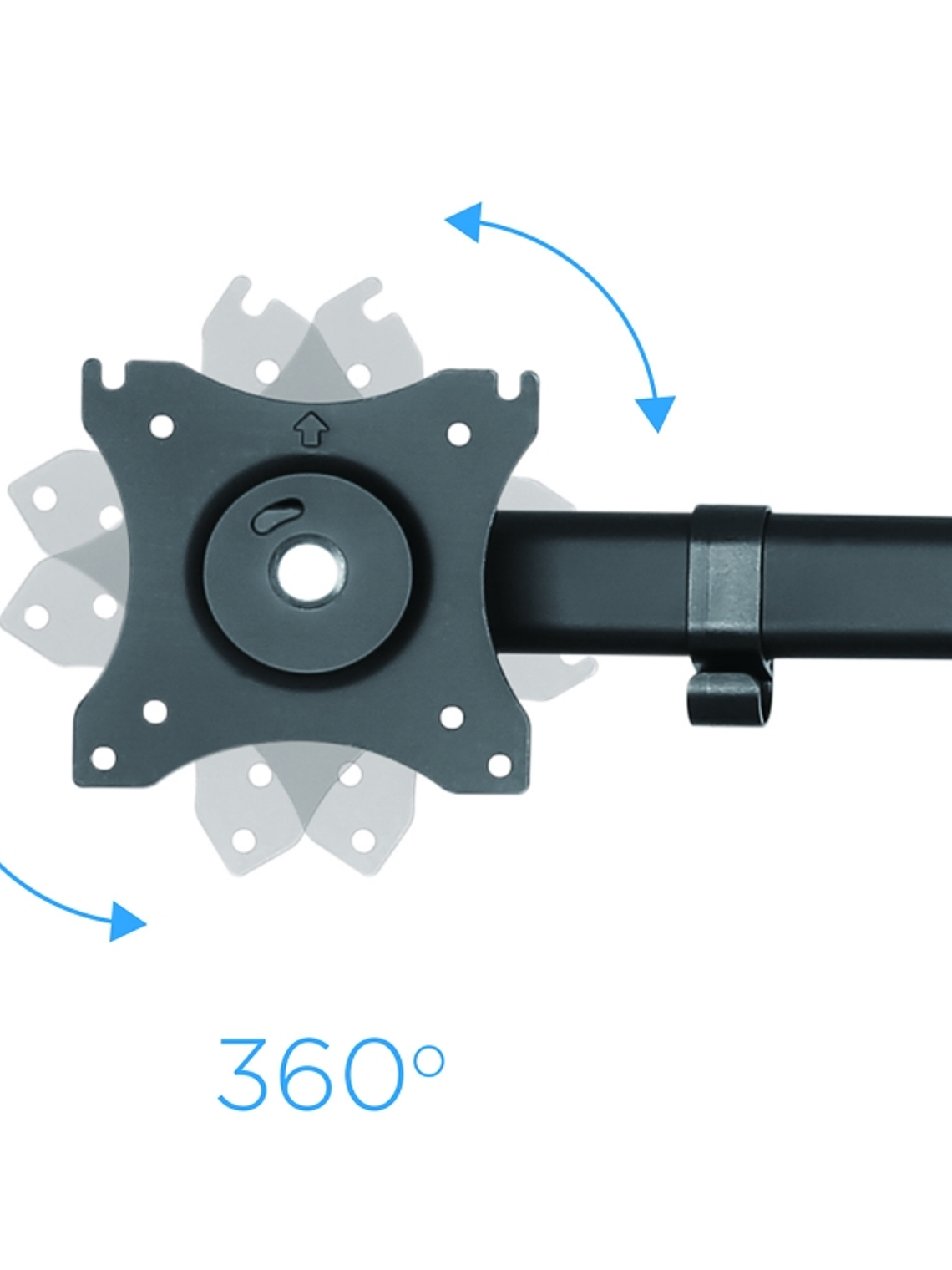 Tooq DB1327TN-B Soporte Monitor Mesa 3Brazos 13-27 2