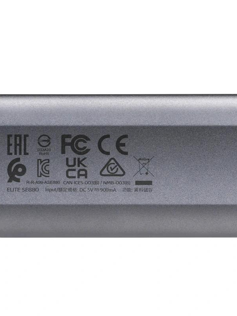 ADATA Elite SE880 SSD Externo 1TB USB 3.2 Gray 3