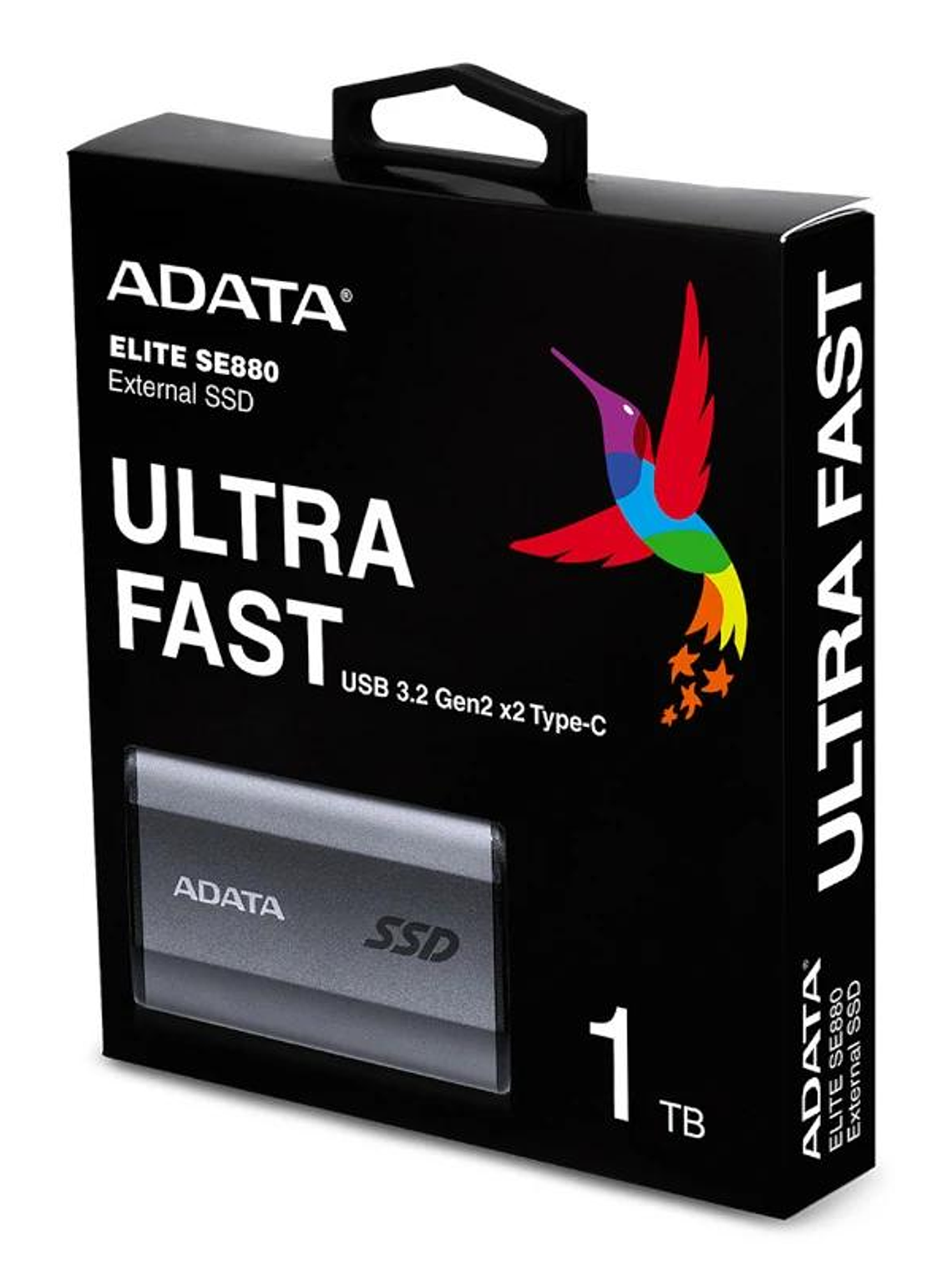 ADATA Elite SE880 SSD Externo 1TB USB 3.2 Gray 4