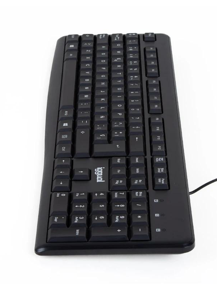 iggual Teclado estándar CK-BASIC2-105T negro 3