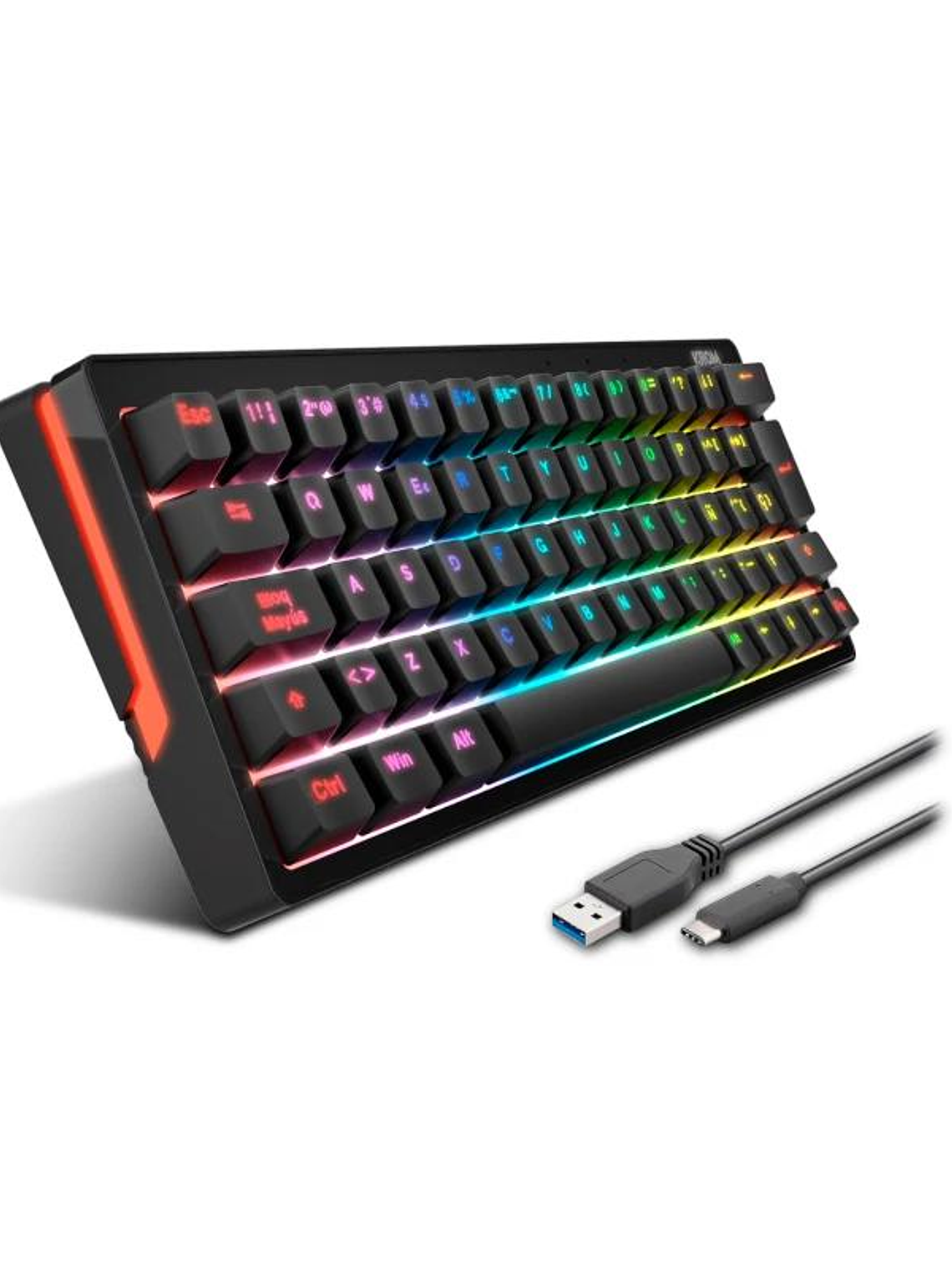 KROM KREATOR Mini Teclado Mecánico  RGB 3