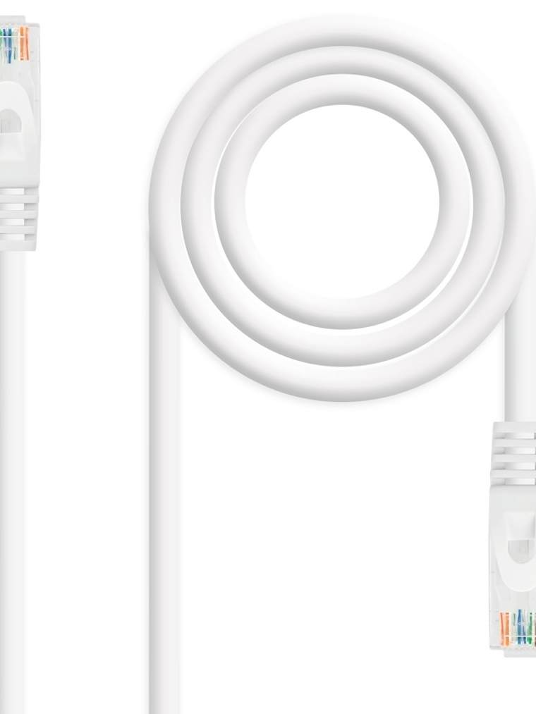 Nanocable Latiguillo Cat. 6A LSZH/UTP 3 M Blanco 1