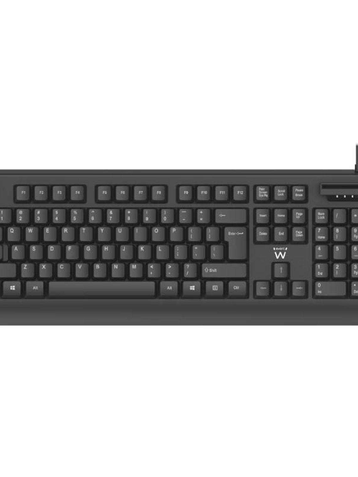 Ewent Teclado EW3286 con lector dni 1