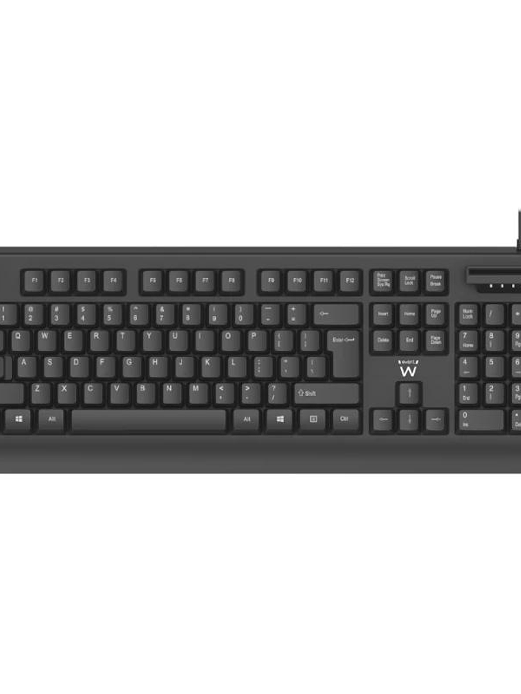 Ewent Teclado EW3286 con lector dni 1