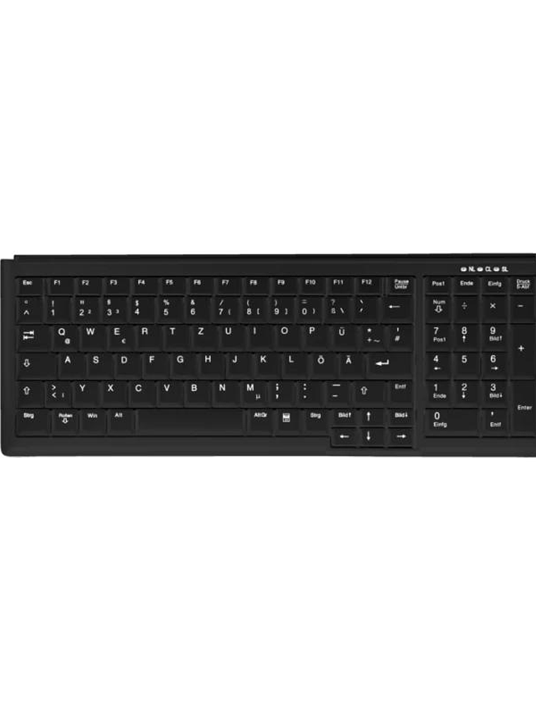 CHERRY AK Teclado pad numérico USB Negro 1