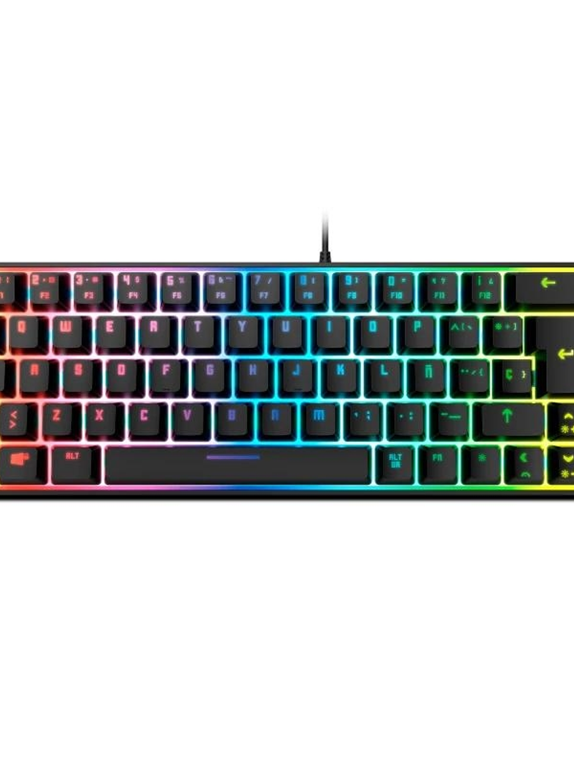KROM KALISTA | Teclado mini RGB membrana 1