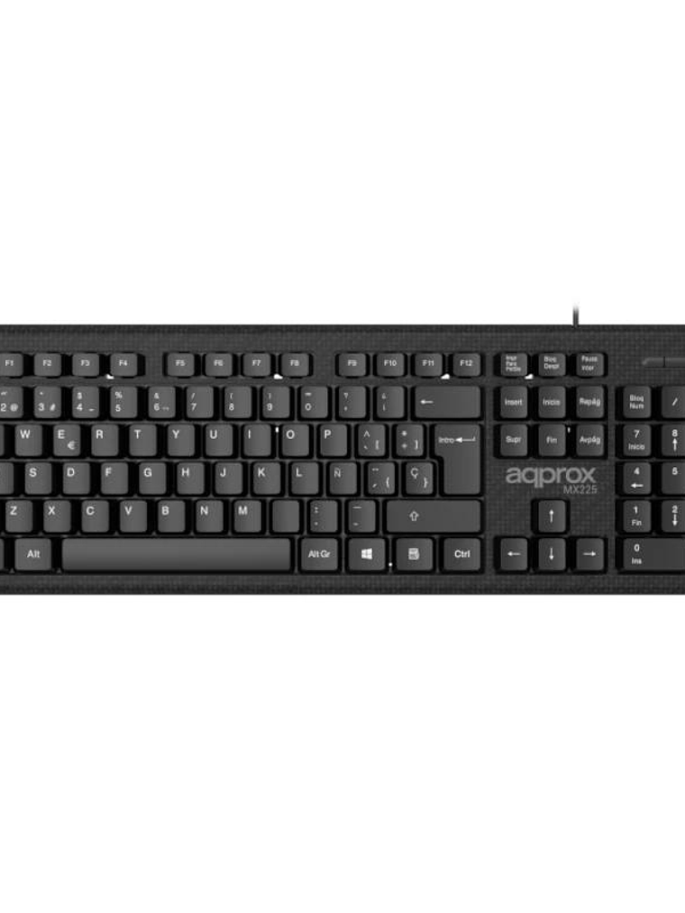 Approx Teclado con cable USB 2.0 1