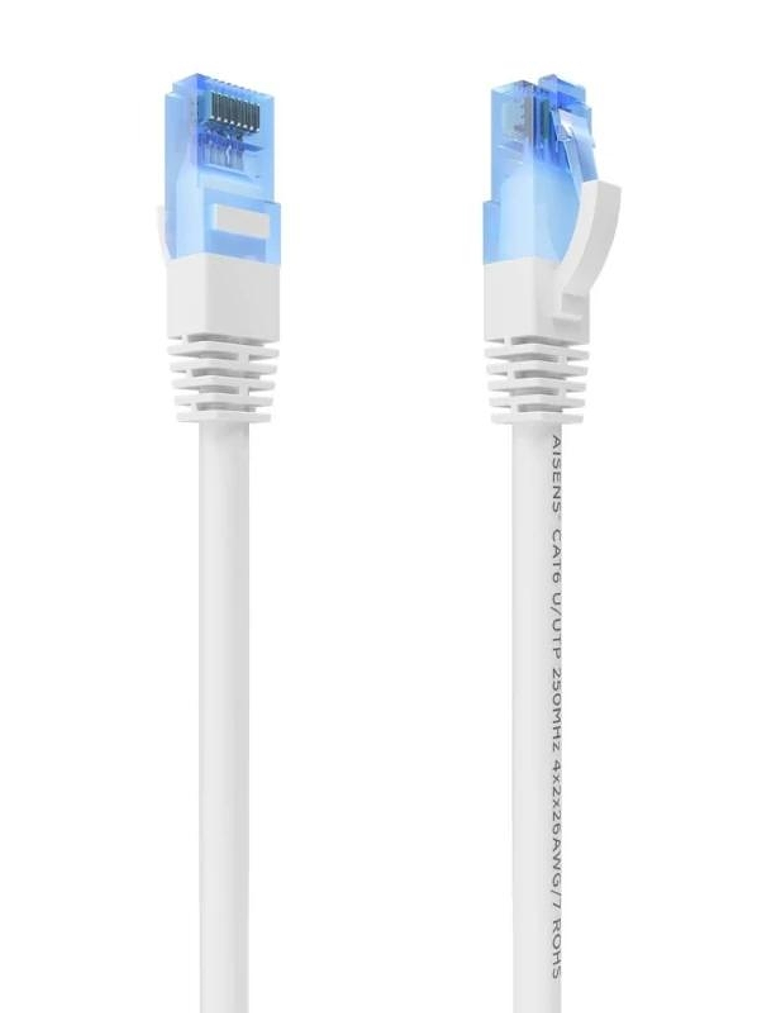 Aisens Cable RJ45 CAT.6 UTP AWG26 CCA Blanco 7.5m 1