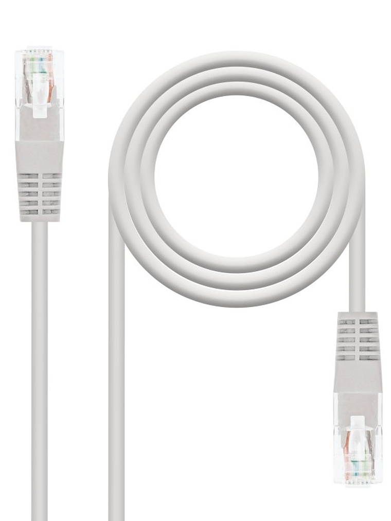 Nanocable Latiguillo Categoria 6 UTP 1,5 M Gris 1