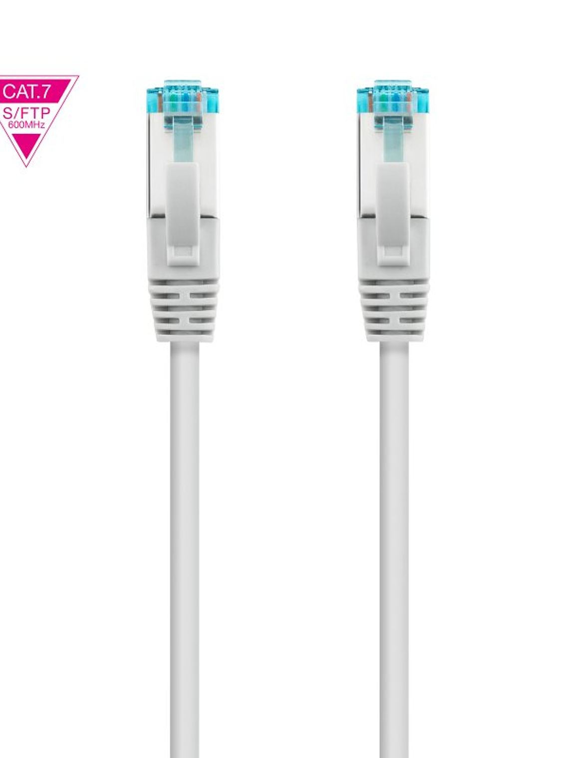 Nanocable Latiguillo Cat. 7 LSZH/SFTP 10 M Gris 2