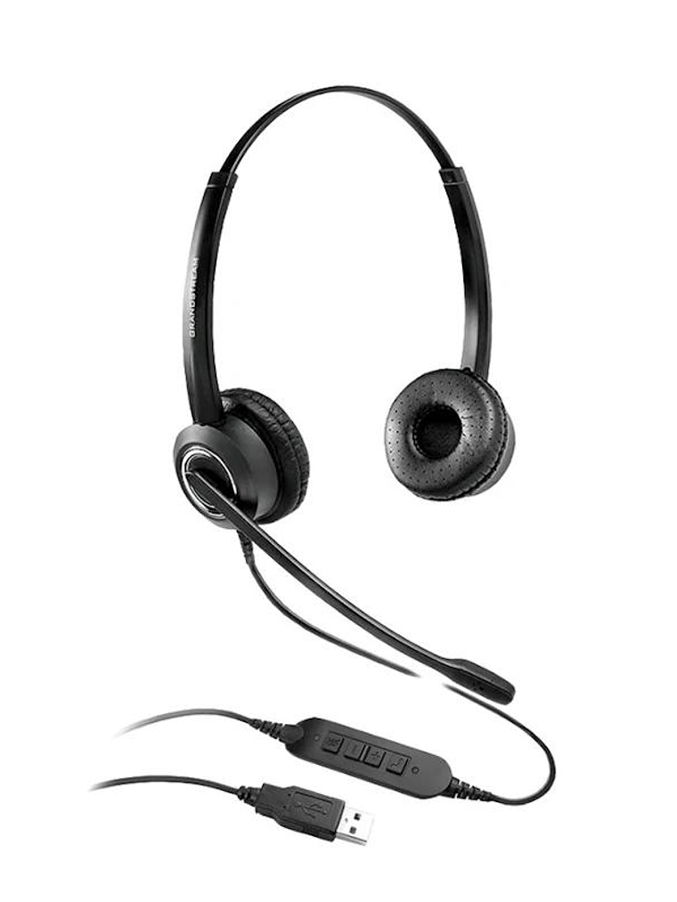GrandStream GUV3000 Audifonos HD USB Microfono 1